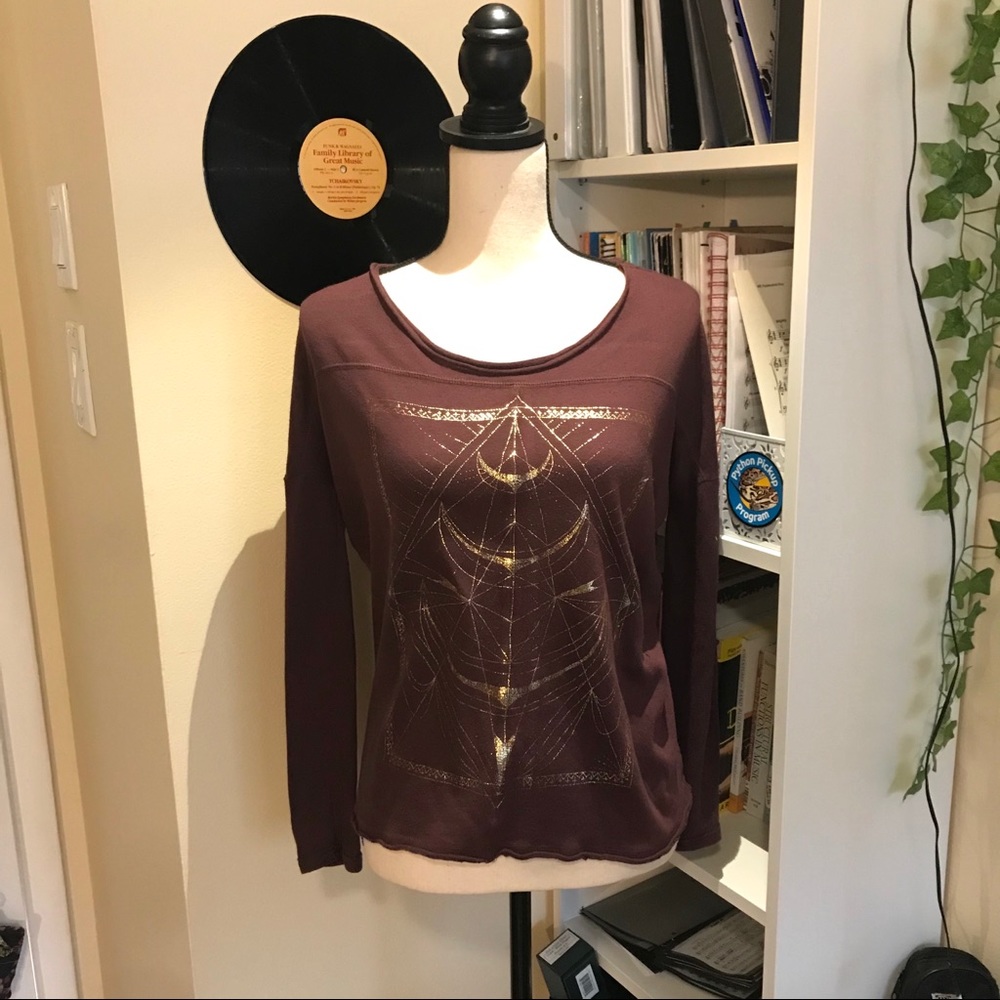 knot sisters moon long sleeve | size xs - Picture 2 of 4